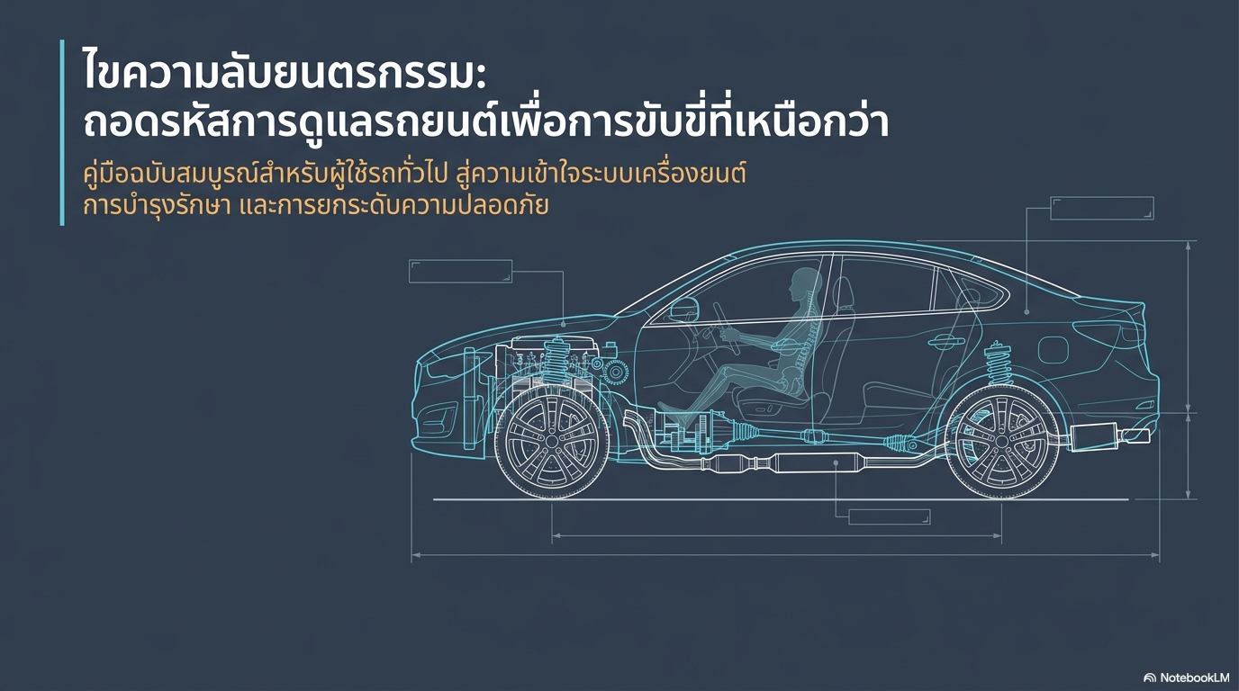 การบำรุงรักษาดูแลรถยนต์ของท่าน