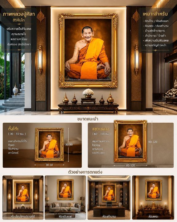 Demo Web กรอบหลุยส์ 3 มิติ สีทอง พร้อมมอบเป็นของขวัญ